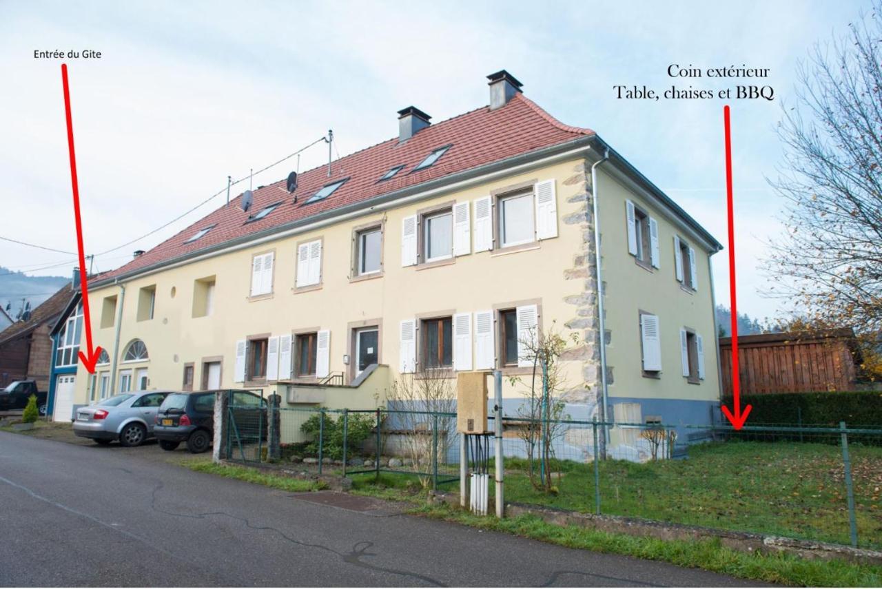 Appartement à Mitzach Exterior foto